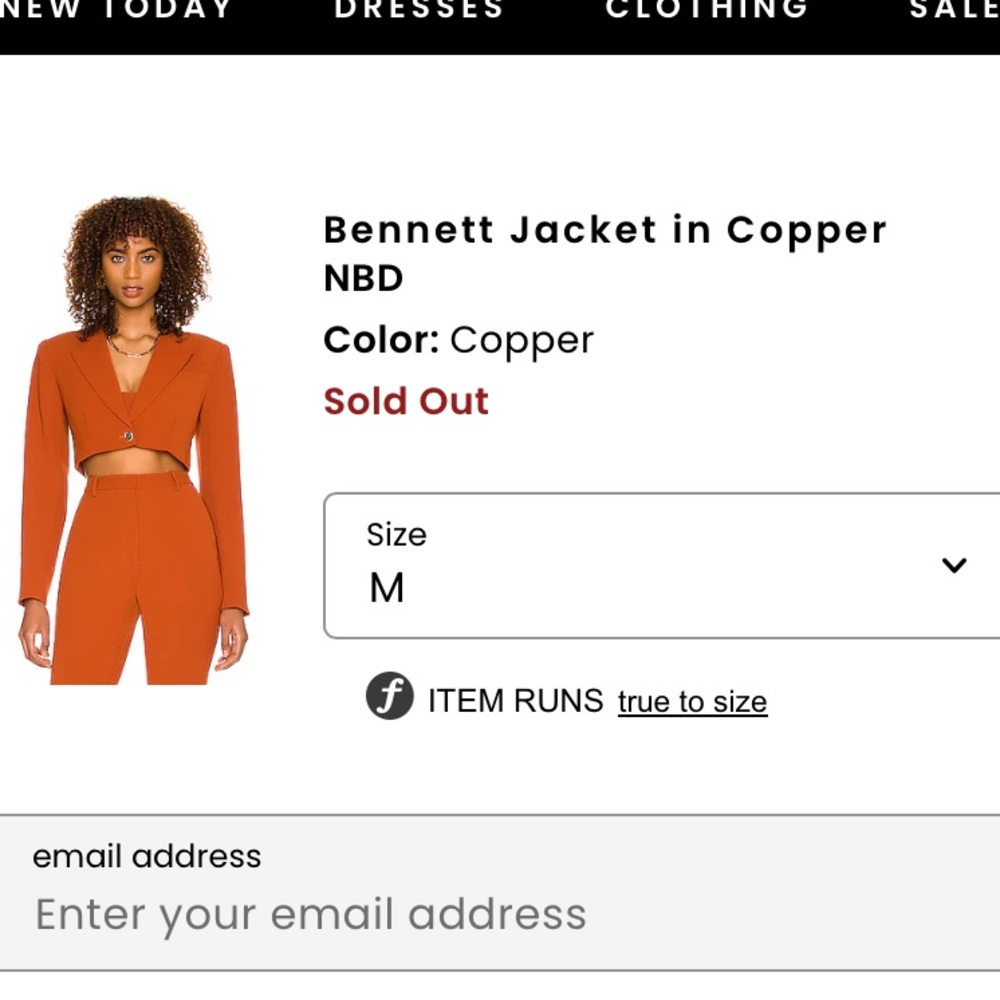 Nbd Copper Jacket Pristine Condition - image 5